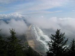 Neahkahnie Mountain, South Trailhead. OR Coast, Manzanita.